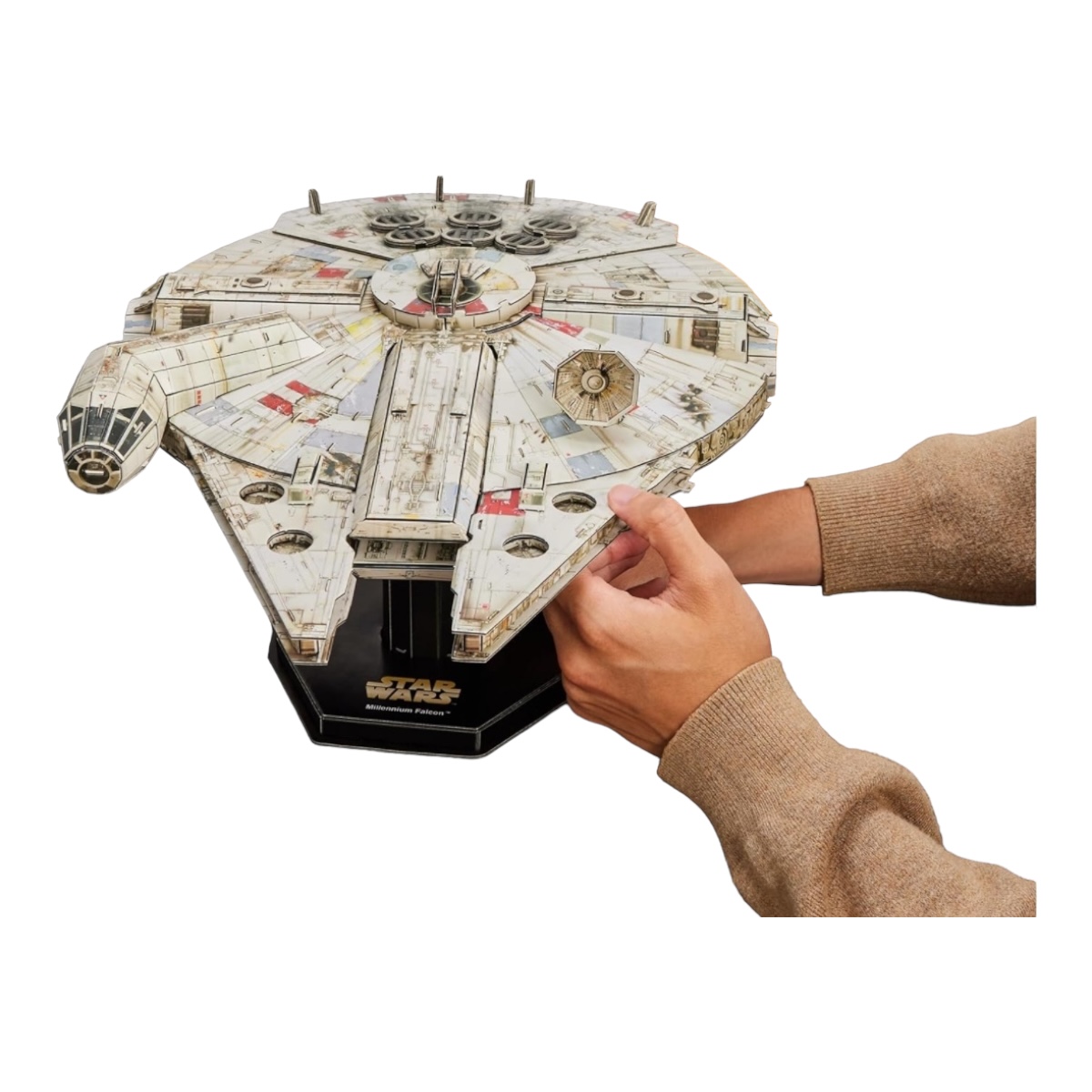 4d Build Sw Millennium Falcon 3d De Star Wars.