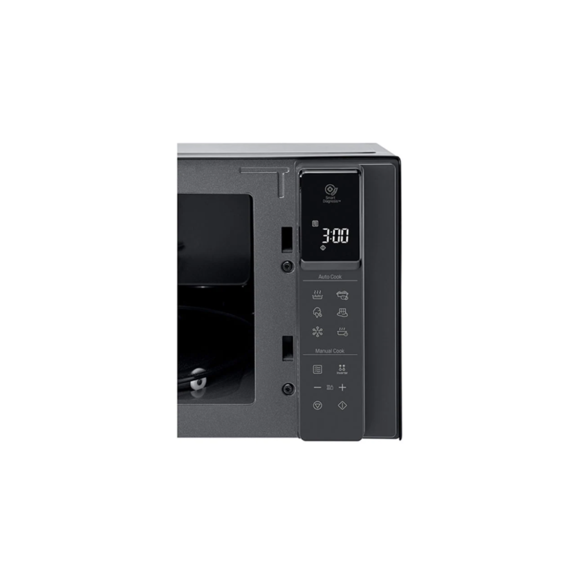 Horno de Microondas Neochef LG 1.5 Pies MS1597DIS Negro​