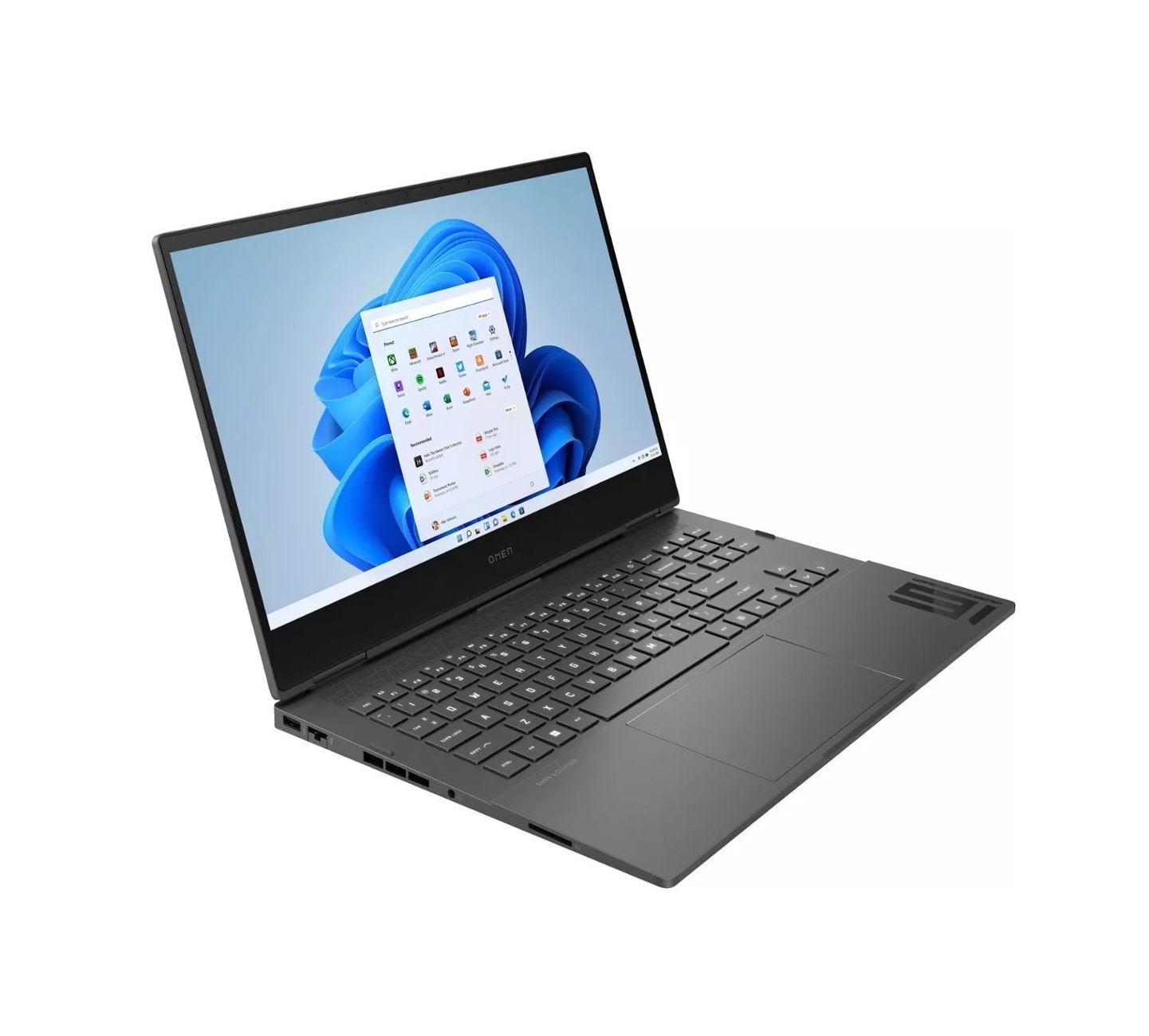 Laptop Gamer Hp Omen Pantalla 16.1 Pulgadas Full Hd 144 Hz, Procesador Amd Ryzen 7 6800H 16 Gb Ram 512 Gb Ssd, Tarjeta Gráfica Nvidia Rtx 3060 Windows 11 Color Plata.