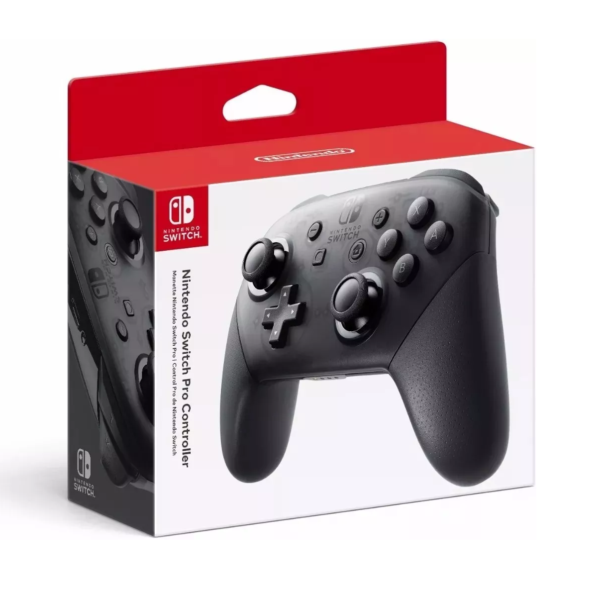 Control inalámbrico Nintendo Switch Pro Controller Japon black.
