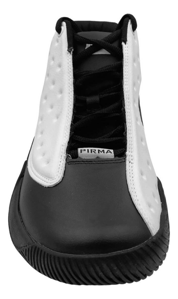 Tenis Pirma Blanco Negro Deportivo Basketball 2013 Para Caballero .