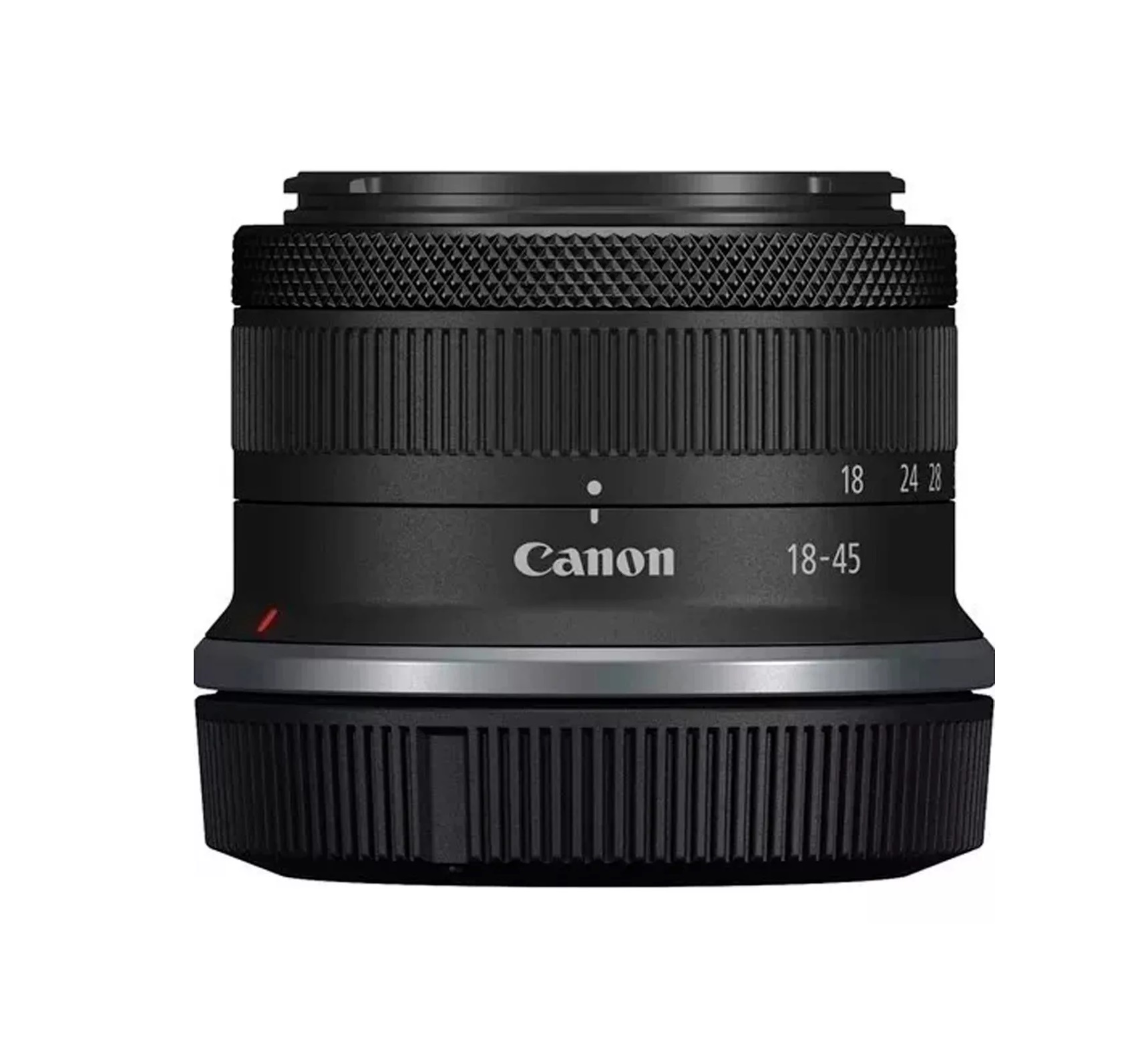 Camara Canon Mirrorless Modelo: R100 Kit 18-45mm, Con Lente Rf-s 18-45mm F4.5-6.3 ls St Color Negro .