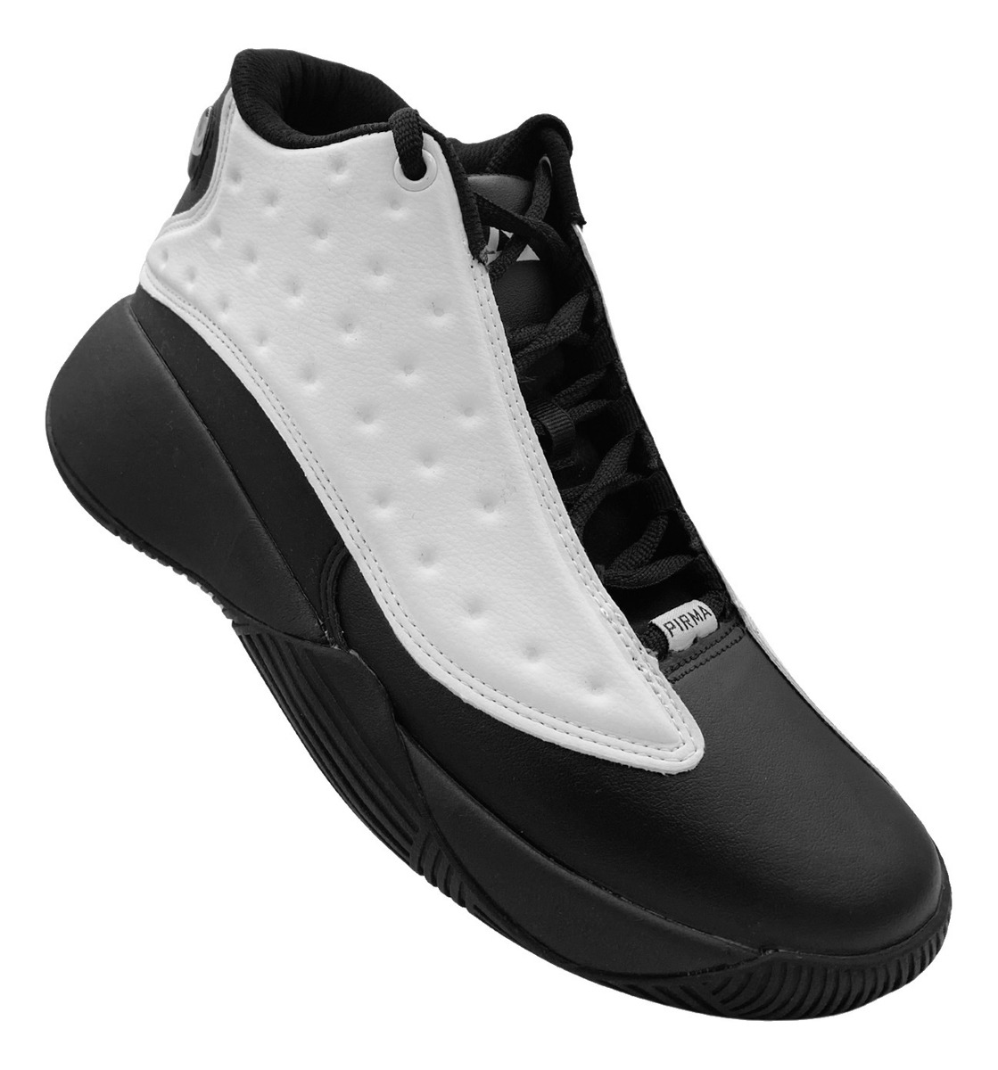 Tenis Pirma Blanco Negro Deportivo Basketball 2013 Para Caballero .