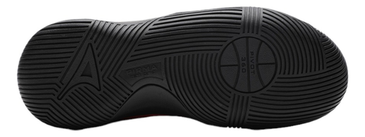 Tenis Pirma Negro Rojo Deportivo Basketball 2013 Para Caballero.