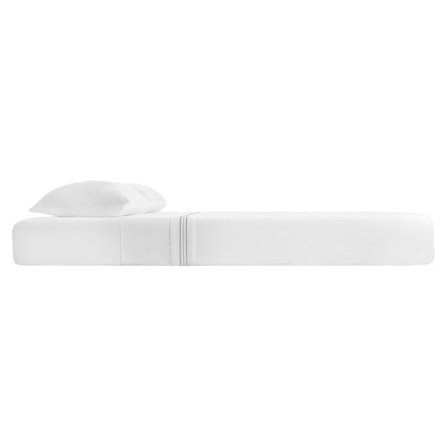 Juego de Sábanas Sealy Bamboo Queen Size Blanco.