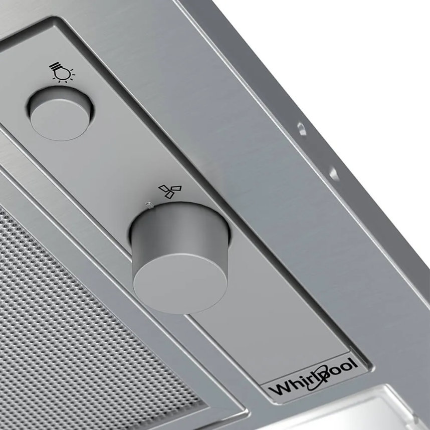 Campana Empotre Dentro Alacena Whirlpool WHL6030S de 53 cm (21") Acero Inox.