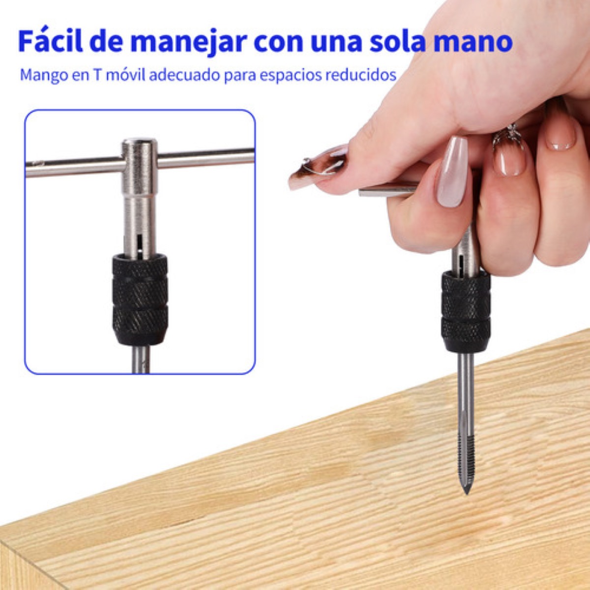 Set Machuelos Y Terraja Métrico De Acero M3-m12 40 Piezas