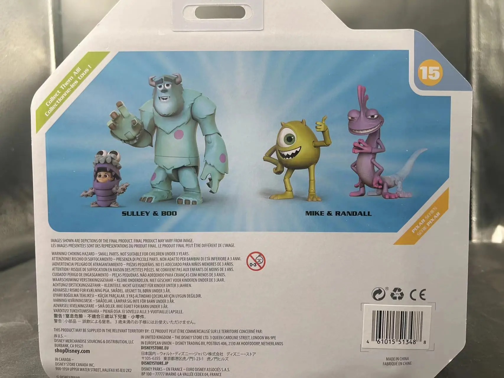 Figura Colección Original Pixar Monster Mike Randall Regalo