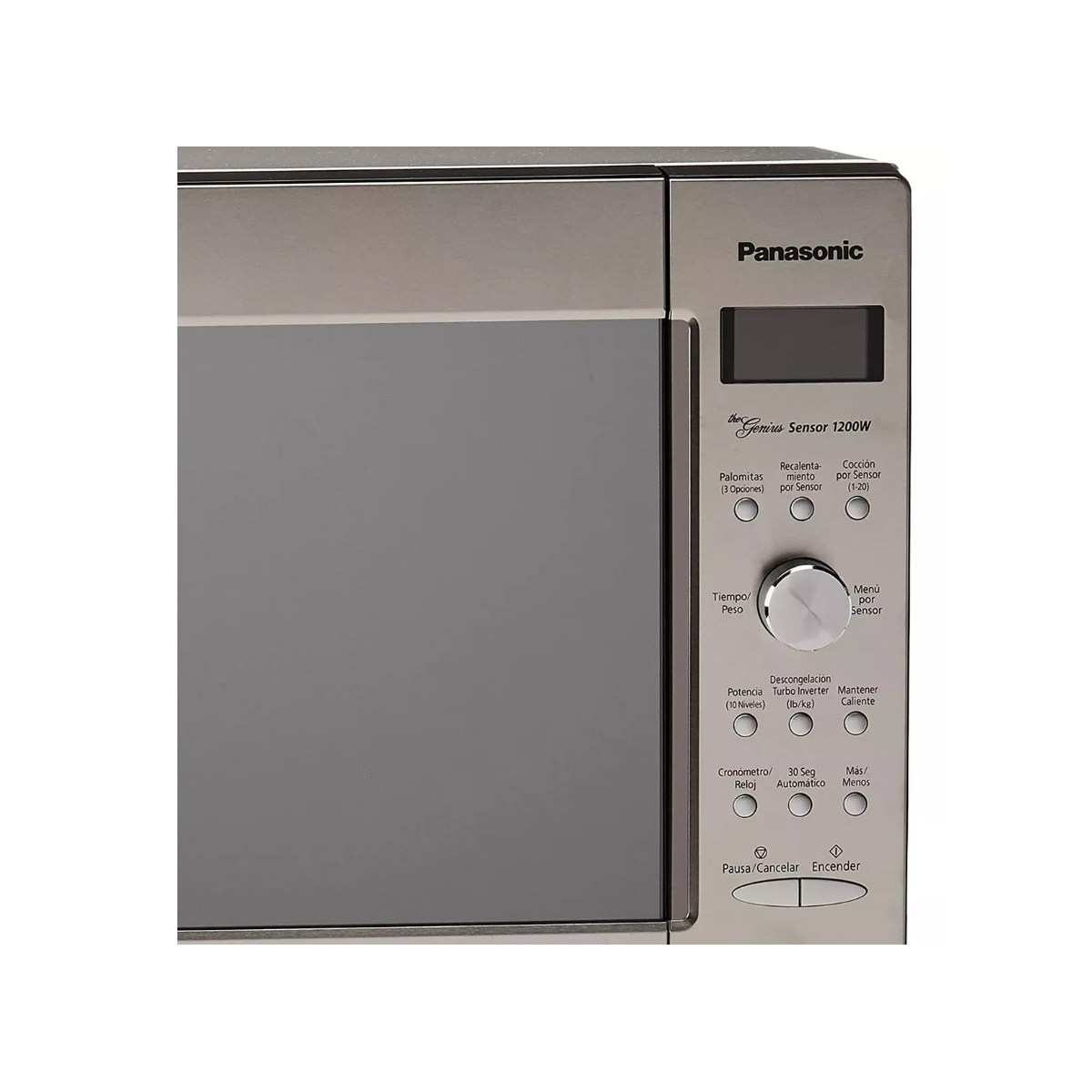 Microondas Panasonic 2.2p3 Inverter NN-SD985SRPH Color Plata 120V ​.
