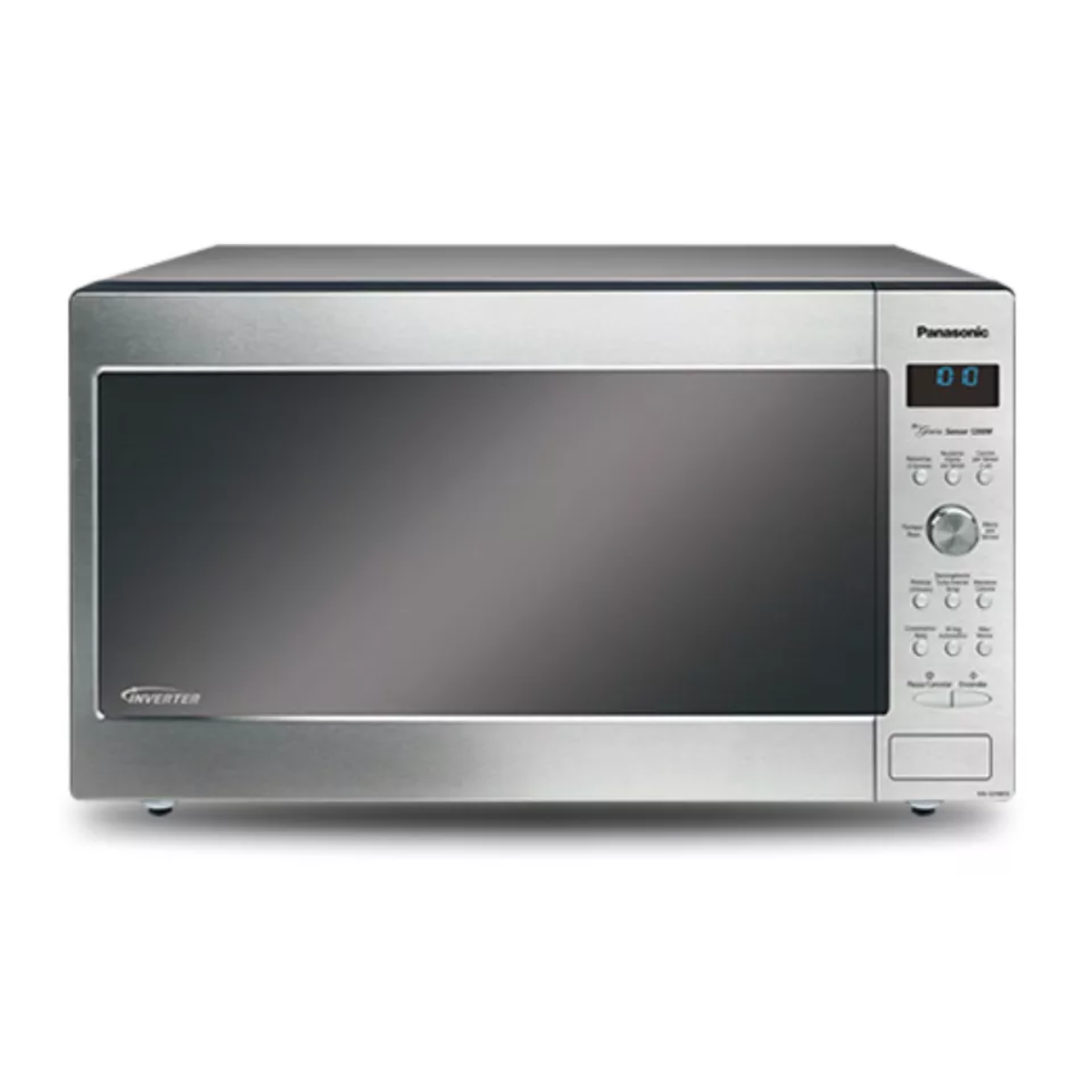 Microondas Panasonic 2.2p3 Inverter NN-SD985SRPH Color Plata 120V ​.