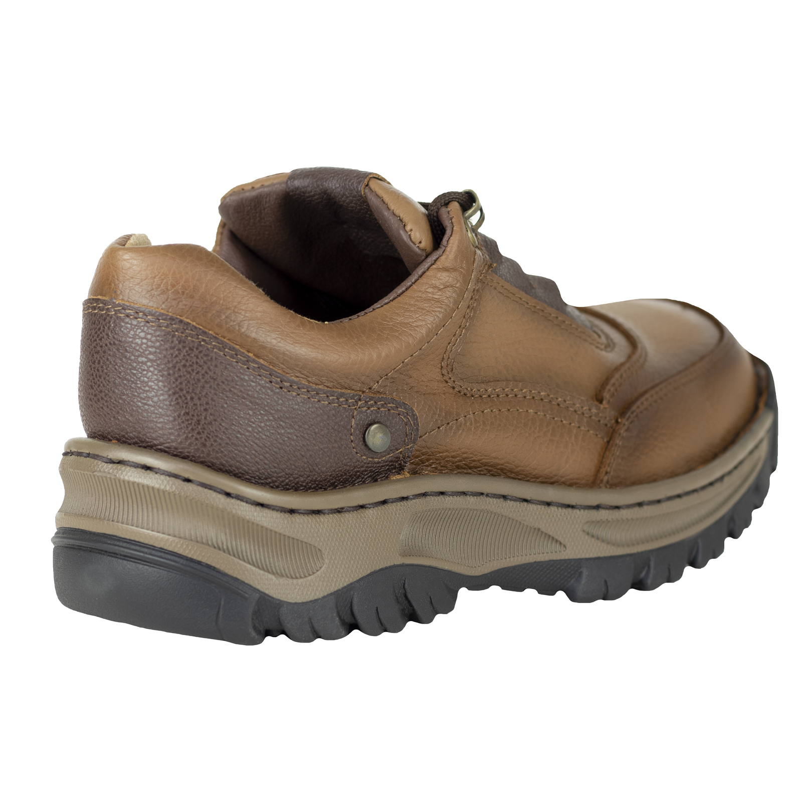 Zapato Outdoor Choclo De Hombre Lobo Solo Robusto 9061 Miel.