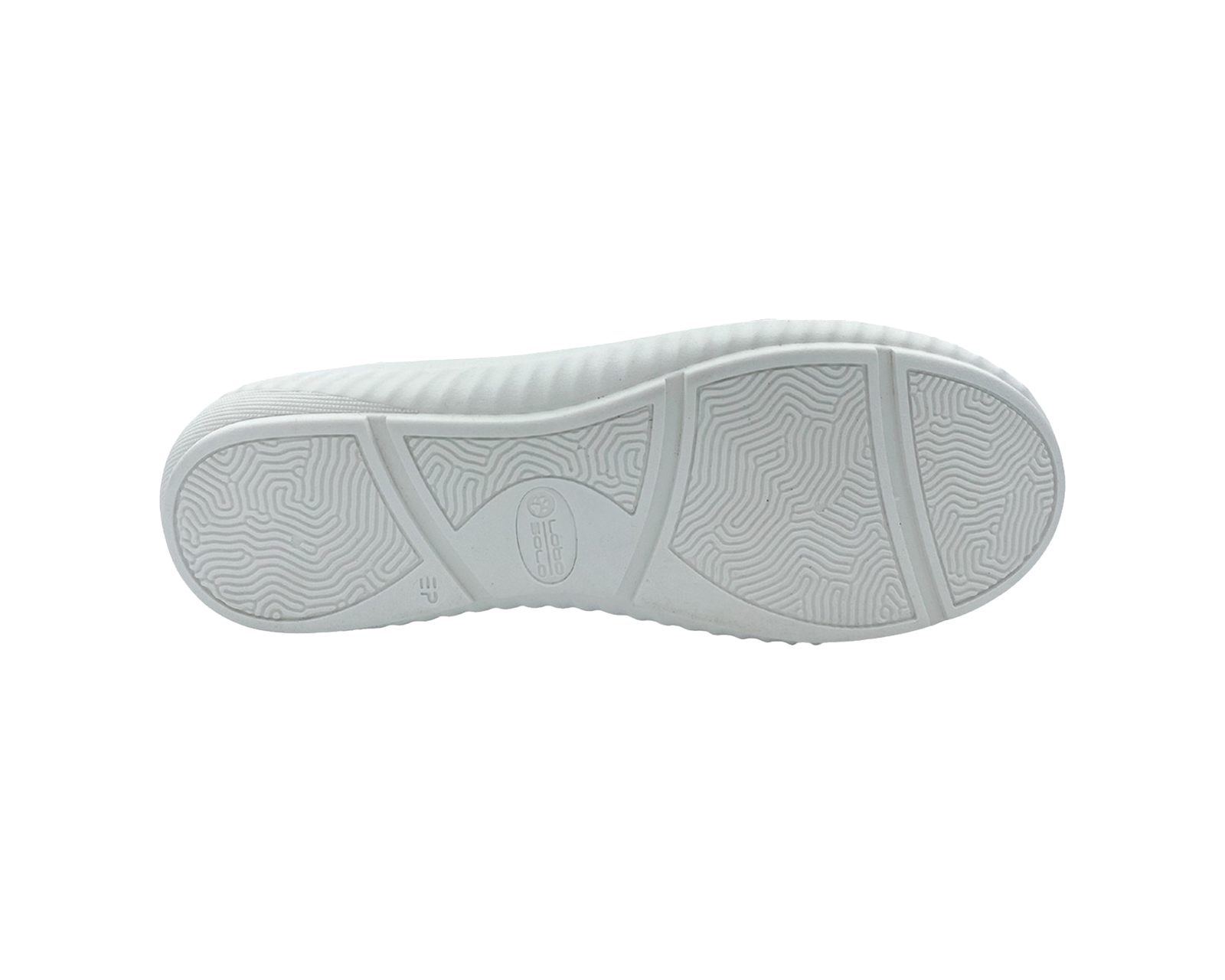 Tenis Color Blanco Casual Para Dama Lobo Solo 3533.