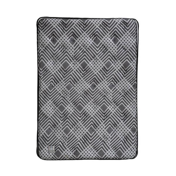 Colchón King Size Spring Air Omega Con Box Negro, Almohadas 2 Pack y Sabanas Softy