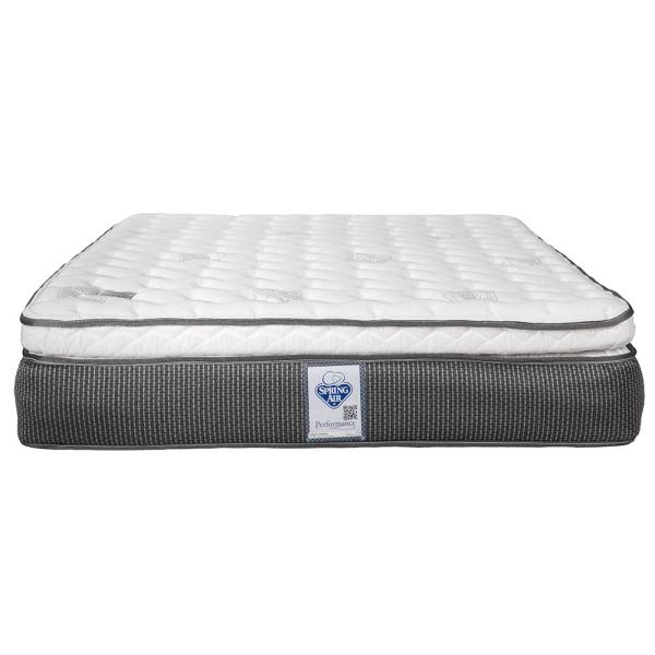 Colchon King Size Spring Air Phantom Con 2 Almohadas Osos y Sabanas Basic