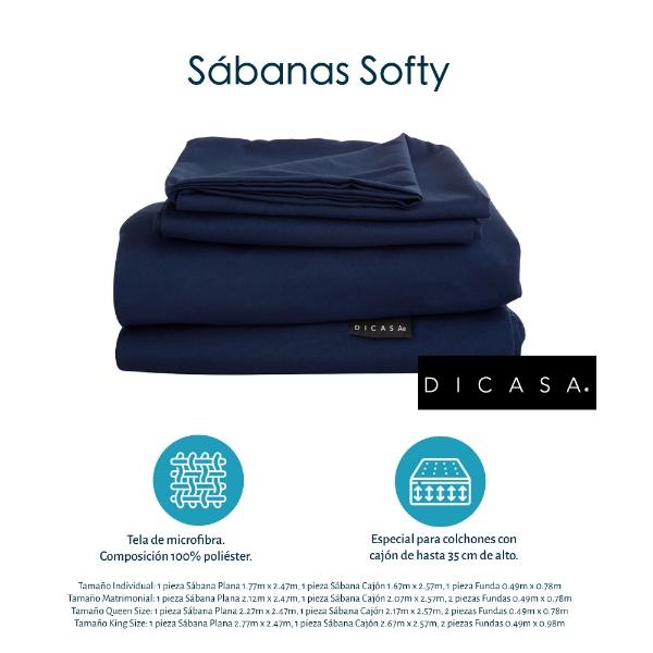 Colchón King Size Spring Air Omega Con Box Negro, Almohadas 2 Pack y Sabanas Softy