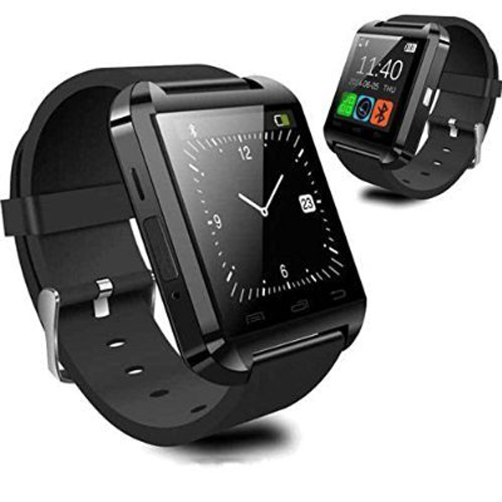 Smart Watch U8 Notificaciones Altavoz, Microfono Y Notificaciones Negro FRALUGIO