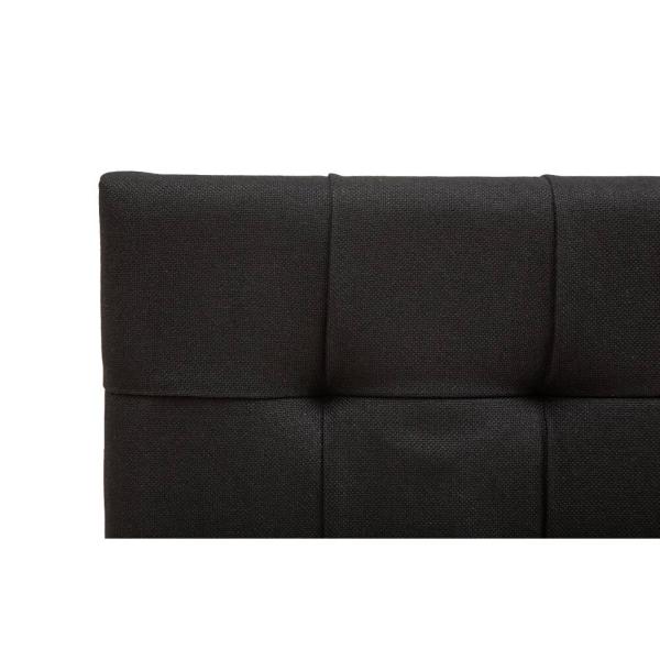 Colchon Matrimonial Spring Air Monaco Con Cabecera Catania y Box Negro