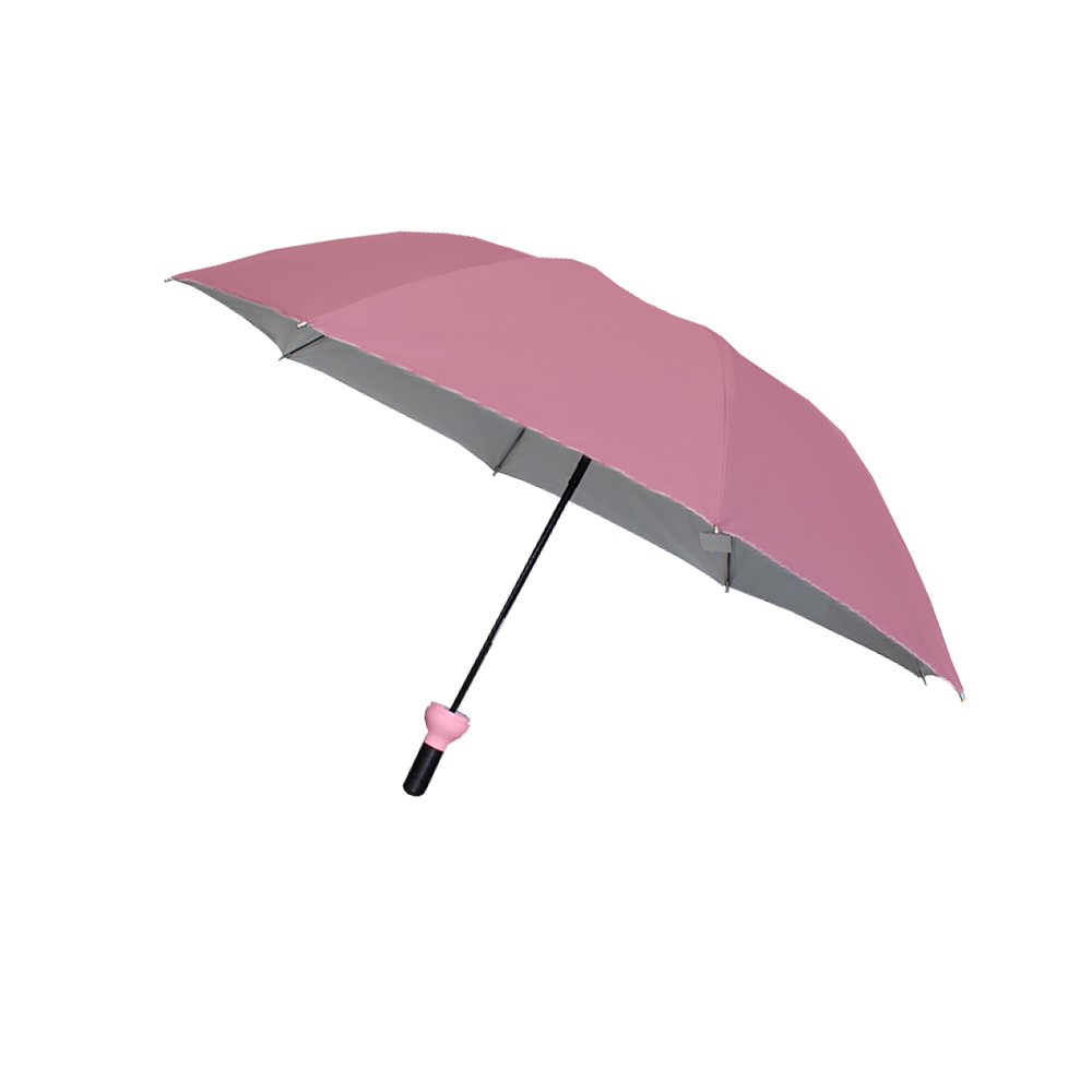 Paraguas Unisex Premium Reforzado 8 varillas Resistente a Vientos y Lluvias Fuertes, Mango Ergonómico y automático con funda incluida, Fácil de Transportar.
