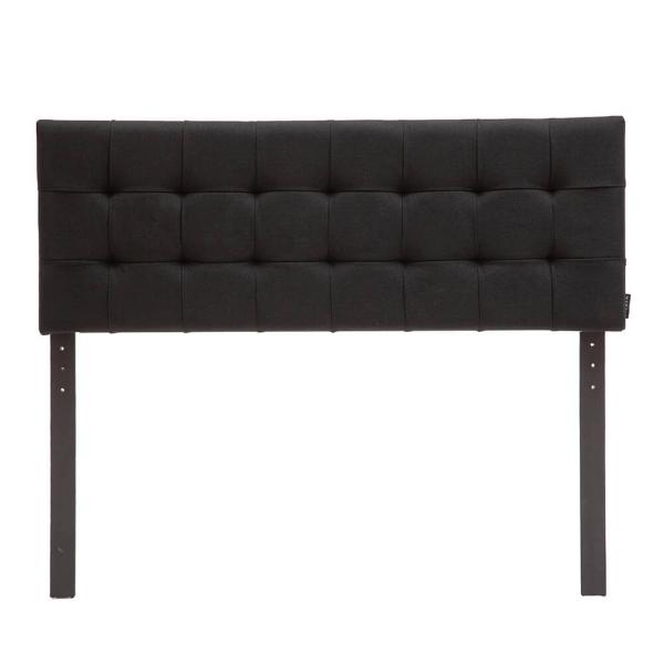 Colchon Matrimonial Spring Air Monaco Con Cabecera Catania y Box Negro
