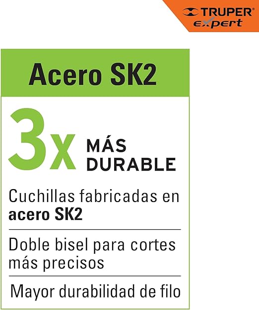 Truper Expert CUT-6XX, Cutter 6" reforzado, Alma métalica.