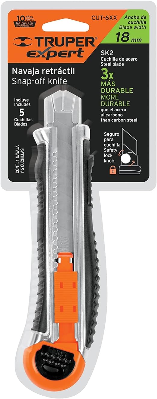 Truper Expert CUT-6XX, Cutter 6" reforzado, Alma métalica.