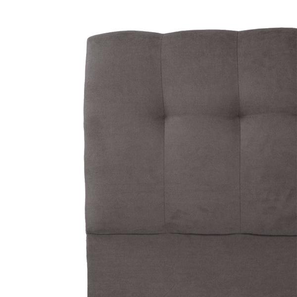 Cabecera queen size Dicasa Nube color gris oscuro