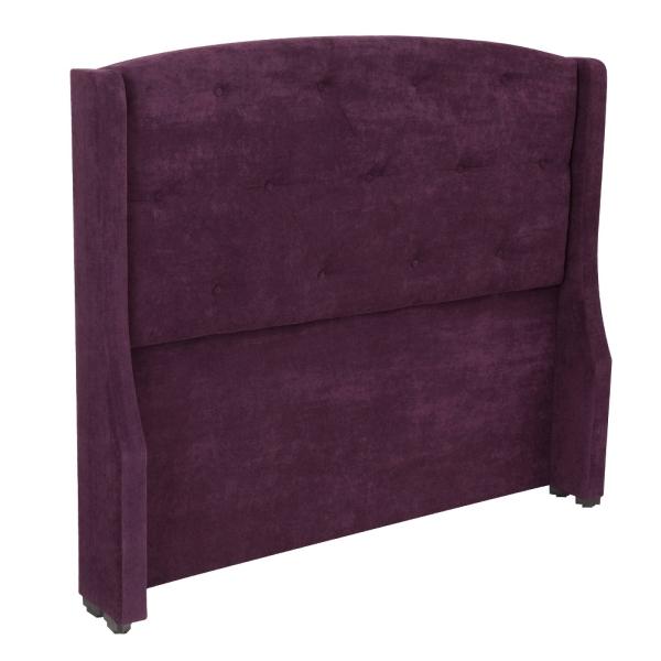 Cabecera Queen Size Dicasa Zefyr Velvet Morado