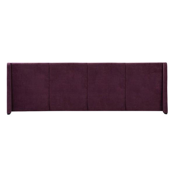 Cabecera King Size Dicasa Milan Velvet Morado
