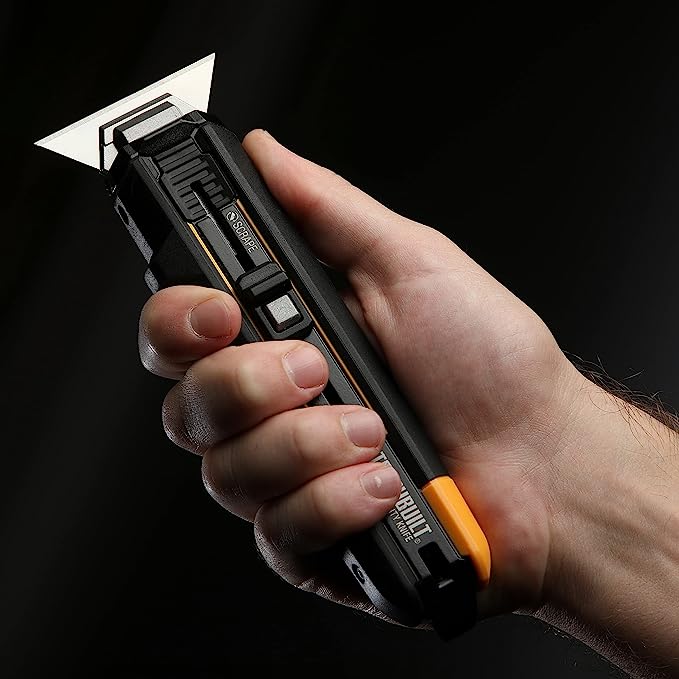 ToughBuilt - Scraper Utility Knife + 5 Blades - (TB-H4S5-01).