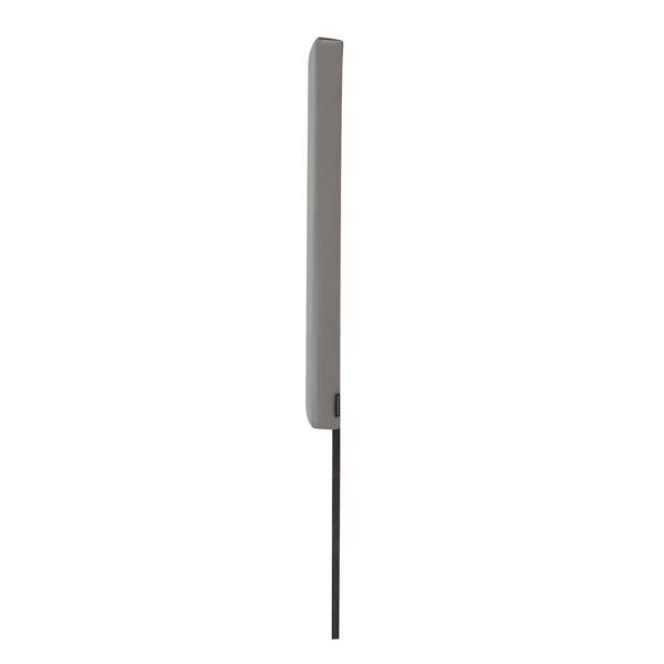 Cabecera queen size Dicasa Aries color gris rata