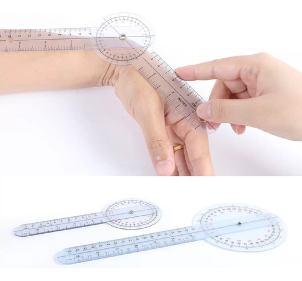 Kit De Goniómetros De Fisioterapia Herramientas Médicas 6 pcs