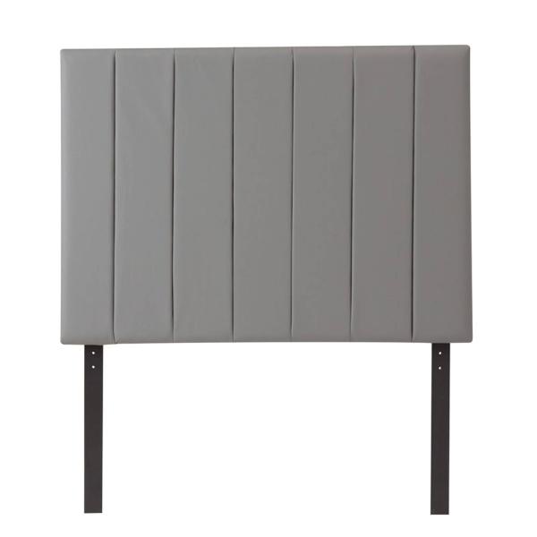 Cabecera queen size Dicasa Aries color gris rata