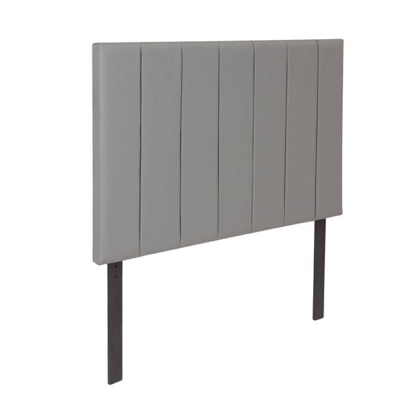 Cabecera queen size Dicasa Aries color gris rata