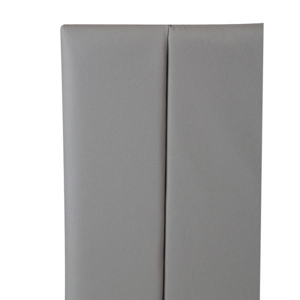Cabecera queen size Dicasa Aries color gris rata