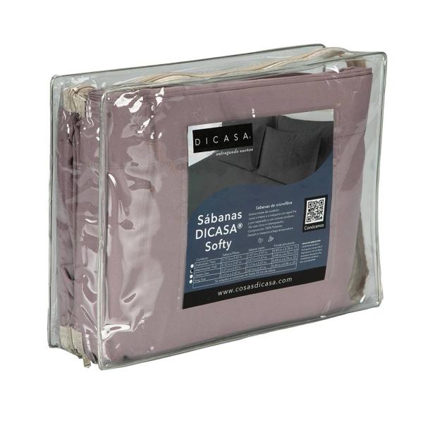Sábanas Dicasa® tamaño queen size color lila