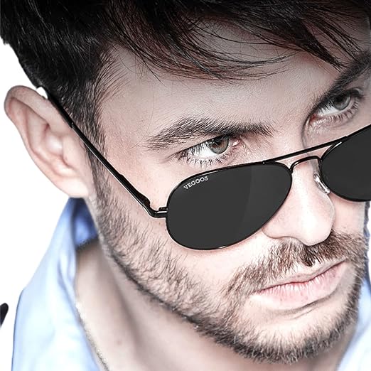 a Lentes De Sol Hombre Mujer Aviador PRO Polarizados VEGOOS Gafas Unisex Para Caballero Dama 100% Protección UV 400 Vintage.