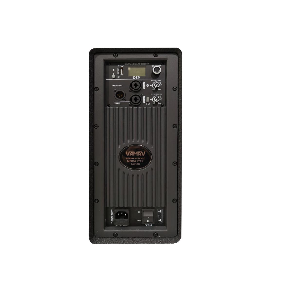 Bafle Amplificado NOVA FTX 15 Pulgadas 630w Rms C/bluetooth.