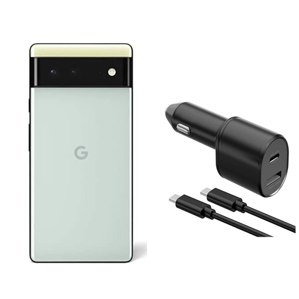 Google Pixel 6 Menta 128GB Almacenamiento, 8GB RAM, Reacondicionado.