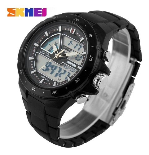"Reloj Digital Analógo Moda Deportivo Impermeable Para Hombre "