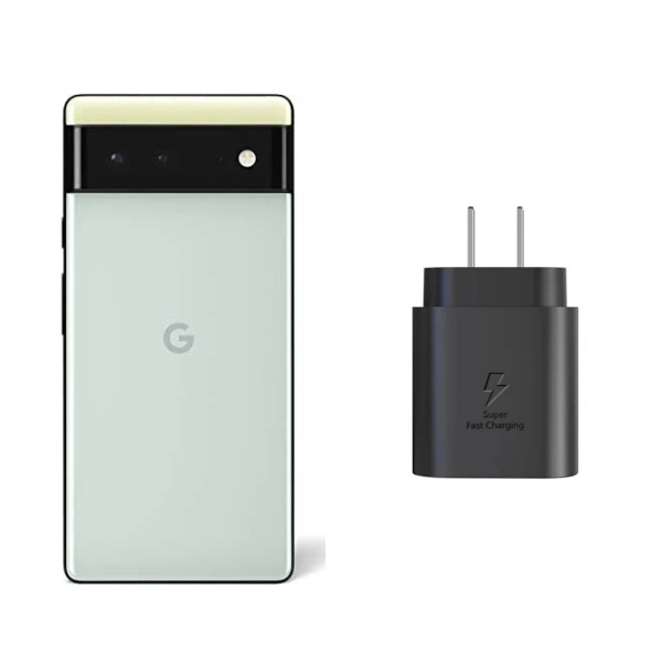 Google Pixel 6 Menta 128GB Almacenamiento, 8GB RAM, Reacondicionado.