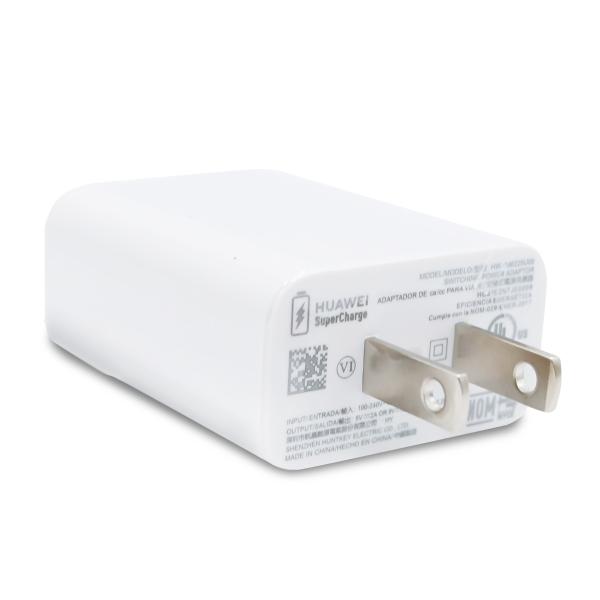 Cargador de pared HUAWEI CP404 BLANCO 1 puerto USB + CABLE TIPO C.