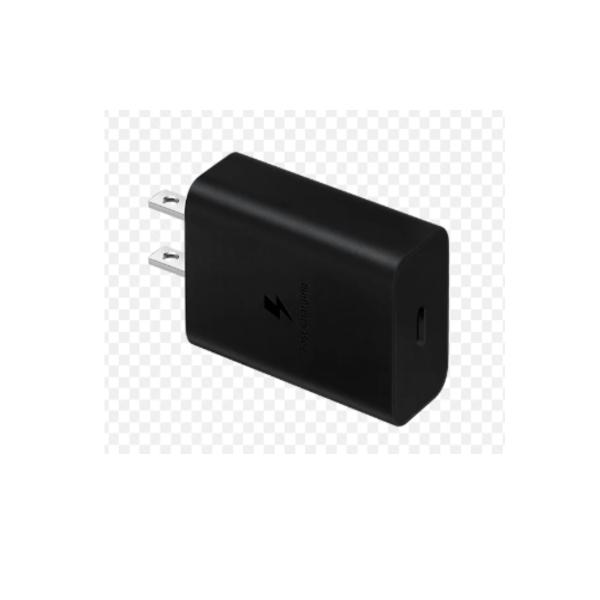 Cargador de pared SAMSUNG 1510X NEGRO 1 puerto USB C + CABLE  TIPO C 15W.