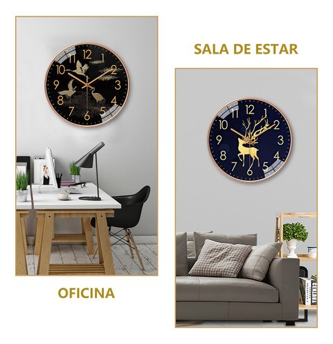 De Pared Moderno Simple Moda Sala De Estar Reloj De Casa avves.