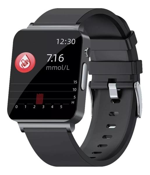 Smart Watch Reloj Hombre Ks03 Fralugio Mide Glucosa Ecg Hr Bp Spo2