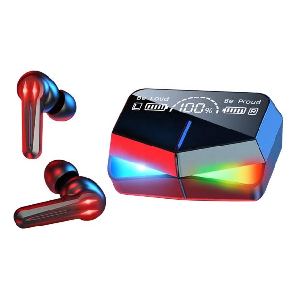 Fralugio Audifonos Bluetooth Manos Libres 5.0 Gamer M28 Pro Alta Fidelidad