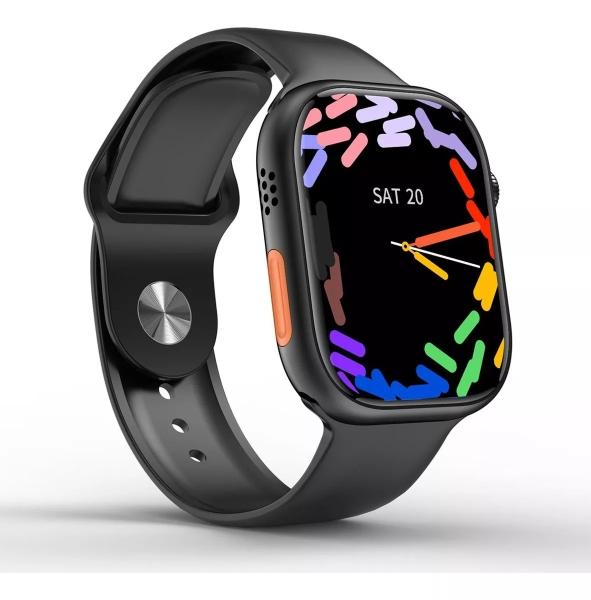 Reloj Smartwatch GS9 Max Fralugio Pantalla Retina Llamadas NFC Monitoreo Saludable