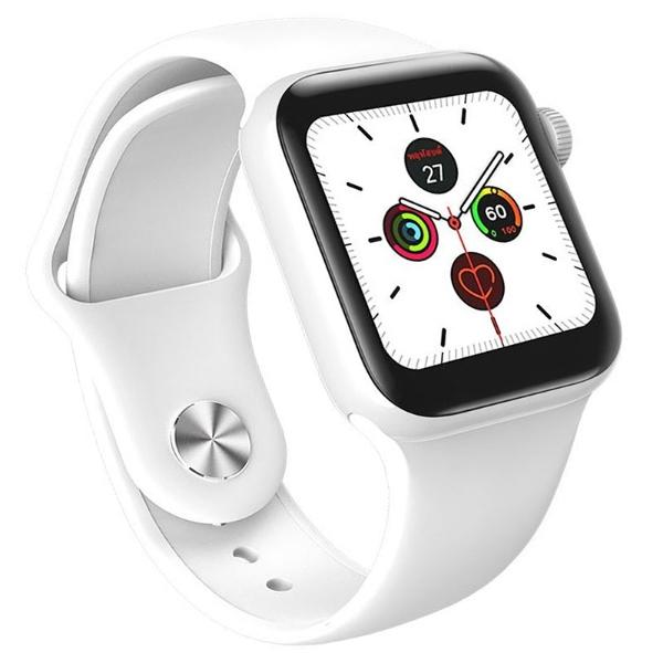 Fralugio Smartwatch Reloj Inteligente con Termómetro Recibe Notificaciones W58 Pro