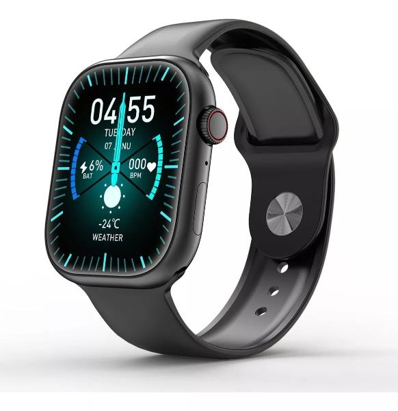 Reloj Smartwatch GS9 Max Fralugio Pantalla Retina Llamadas NFC Monitoreo Saludable