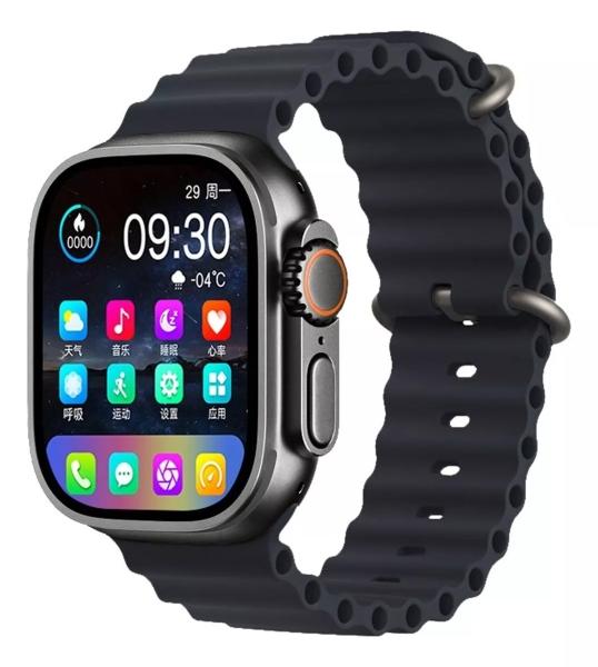 Smartwatch Reloj Inteligente Fralugio GS Ultra 9 Max Pantalla AMOLED
