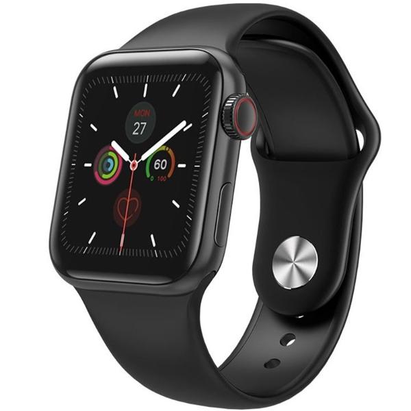 Fralugio Smartwatch Reloj Inteligente con Termómetro Recibe Notificaciones W58 Pro